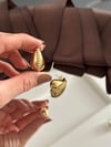 Taşlı Marka Damla Model Küpe