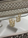 Taşlı Sarmal Earcuff Küpe