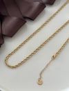 Uzun Burgu Kolye 4 mm