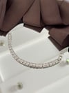 Zirkon Taşlı Bridal Baget Bileklik