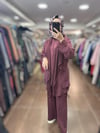 25YGSTKM3930/Ghisa Üçlü Takım - Bordo