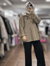 26KGSCKT3299/Ghisa Ceket - VİZON
