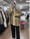 26KGSCKT3333/Ghisa Ceket - CAMEL