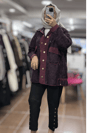 26KGSCKT3333/Ghisa Ceket - MÜRDÜM