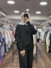 26KÖRBLZ4907/Ghisa Bluz - SİYAH