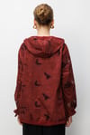 26KÖRHRK3367/Ghisa Hırka - bordo
