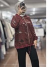 26KÖRHRK3367/Ghisa Hırka - bordo