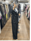 27W1720 RUGAN DERİLİ TAKIM - SİYAH