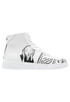 Edvard Munch The Scream / Dogo MS Ace Boots Kadın Düz Bot