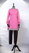 El İşi Süslemeli Sweat - pembe