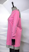 El İşi Süslemeli Sweat - pembe