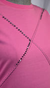 El İşi Süslemeli Sweat - pembe