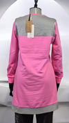 El İşi Süslemeli Sweat - pembe