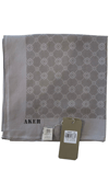 ELEGANCE MONOGRAM EŞARP - KREM