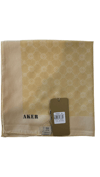 ELEGANCE MONOGRAM EŞARP - SARI