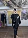 Ghisa Triko Tunik - Siyah