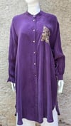 Ghisa Uzun Tunik - Mürdüm