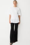GSBASIC1018/Ghisa Tunik - Beyaz