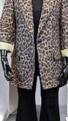 İTALY LEOPAR PARLAK CEKET - LEOPAR