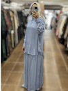 KAHMA khm26y18314 İPEK GÖMLEK - BEBE MAVİ