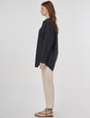 KAYRA KA-B25-11019 Rahat Kesim Pamuklu Tunik - Siyah