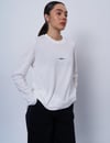 KAYRA KY-B25-70008 Logolu Örme Sweatshirt - Optik Beyaz