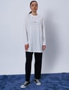 KAYRA KY-B25-70008 Logolu Örme Sweatshirt - Optik Beyaz