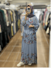 KB-Y50882 ELBİSE - İNDİGO