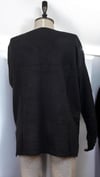 LARA BAYUN TRİKO SWEAT - SİYAH