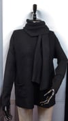 LARA BAYUN TRİKO SWEAT - SİYAH