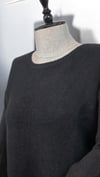 LARA BAYUN TRİKO SWEAT - SİYAH