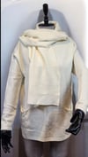 LARA BOYUN TRİKO SWEAT - KREM