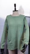LARA BOYUN TRİKO SWEAT - YEŞİL