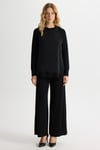 Miss Dalida T26Y-6010 Ön Kısmı Cupro Tunik - BLACK