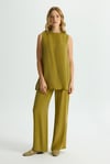 Miss Dalida T26Y-7003 Bol Paça Basic Cupro Pantolon - AMBER