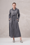 MissWhence 35518 Tencel Pardesü - Gri