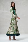 MissWhence 35808 İpek Elbise - Yeşil