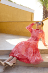 MissWhence 35843 Elbise - PEMBE