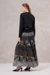 MissWhence 35906 Patchwork Etek - Siyah