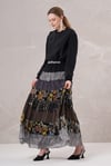 MissWhence 35906 Patchwork Etek - Siyah