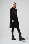 MissWhence 36021 Triko Tunik - Siyah