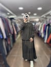 MissWhence 37016 Cupro Etek Takım - Kahve