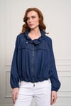 MissWhence 37110 Kot Ceket - Lacivert