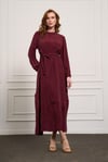 MissWhence 37800 Elbise - Bordo
