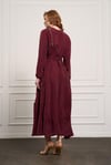 MissWhence 37800 Elbise - Bordo