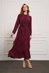 MissWhence 37800 Elbise - Bordo