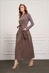 MissWhence 37814 Basic Elbise - Vizon