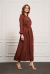 MissWhence 37831 Elbise - Turuncu