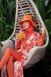 Moodbasic DENİZ KABUĞU ŞAPKA - ORANGE