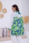 MoodBasic Desenli Baskılı Taşlı Takım - Ekru